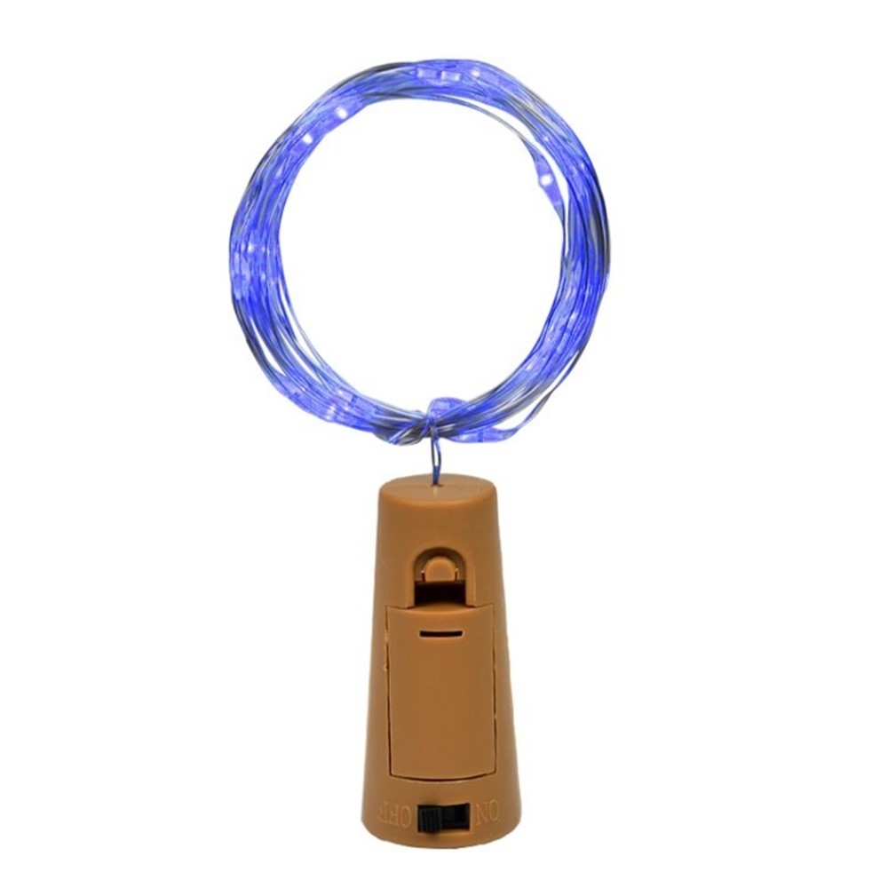 Moderní LED dekorace do domácnosti – modrá