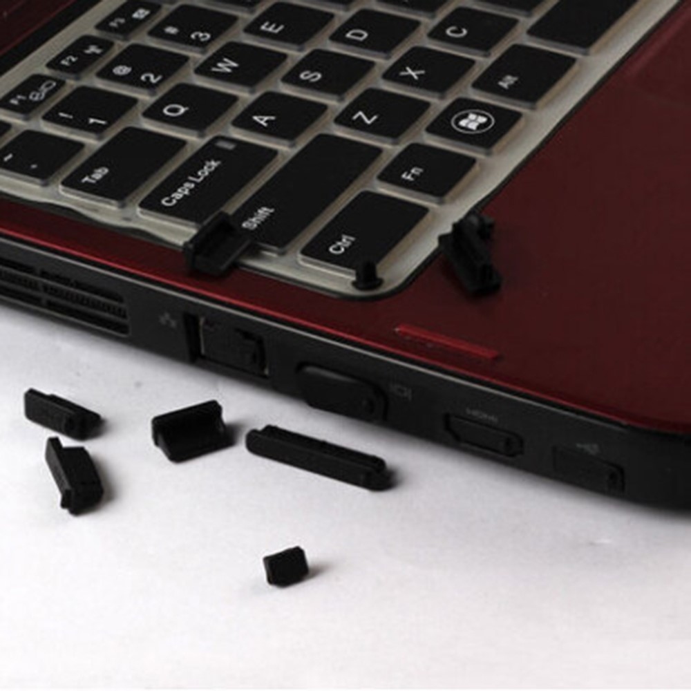 Sada silikonových záslepek portů pro MacBook Air a MacBook Pro 12 ks