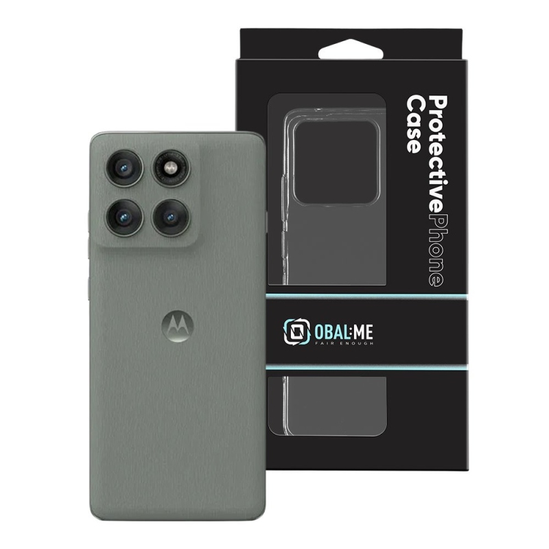 OBAL:ME TPU Kryt pro Motorola Edge 60 Pro Transparent