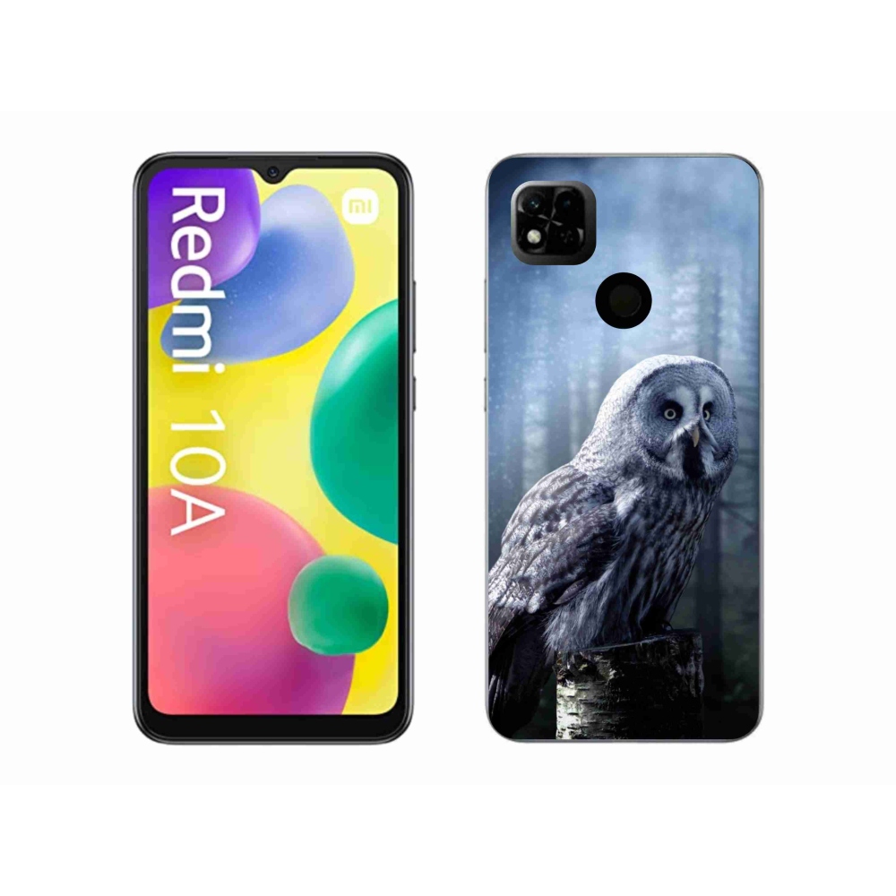 Gelový kryt mmCase na Xiaomi Redmi 10A - sova