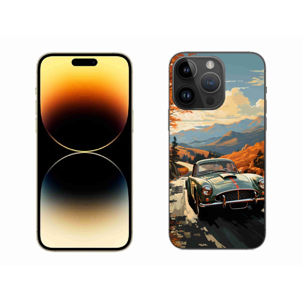 Gelový kryt mmCase na iPhone 14 Pro Max - veterán 1