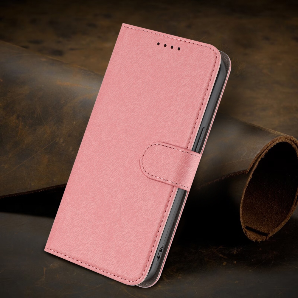 Snap knížkové pouzdro na Xiaomi Redmi 15 4G/5G (171mm) - růžové
