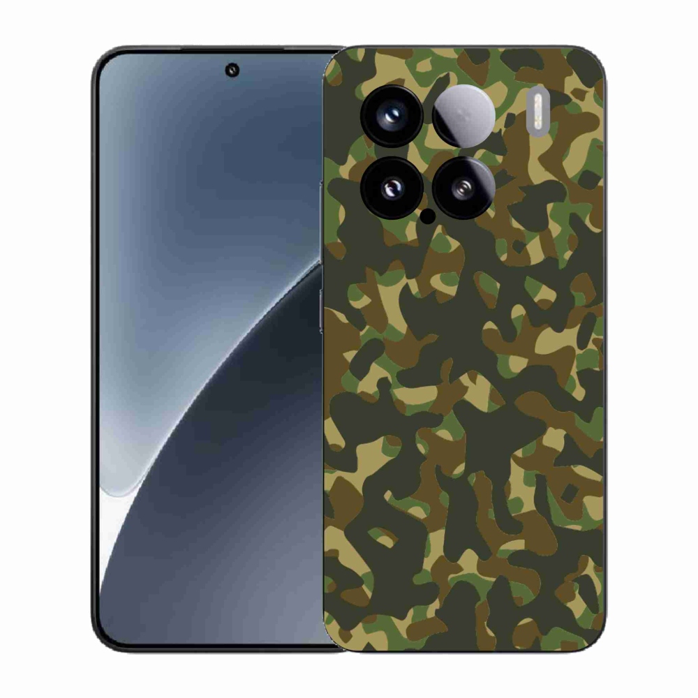 Gelový kryt mmCase na Xiaomi 15 - maskáčový vzor 1