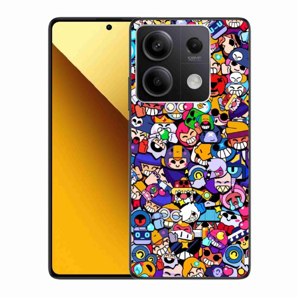 Gelový kryt mmCase na Xiaomi Redmi Note 13 5G - brawl stars 2