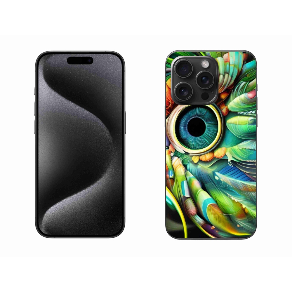 Gelový kryt mmCase na iPhone 15 Pro Max - abstraktní motiv 18