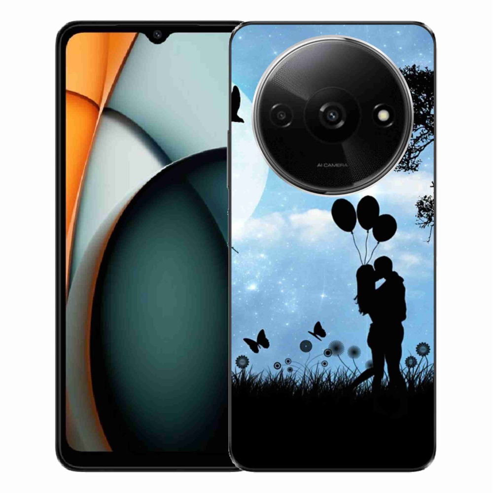 Gelový obal mmCase na Xiaomi Redmi A3 - zamilovaný pár