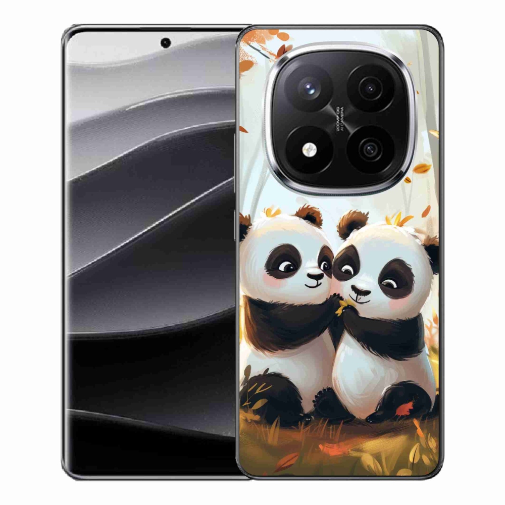 Gelový kryt mmCase na Xiaomi Redmi Note 14 Pro+ 5G - pandy