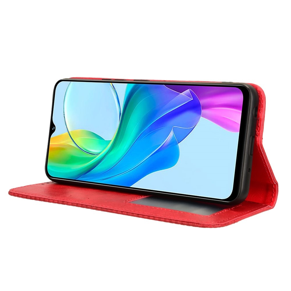 Case knížkové pouzdro na Vivo Y28s 5G - červené
