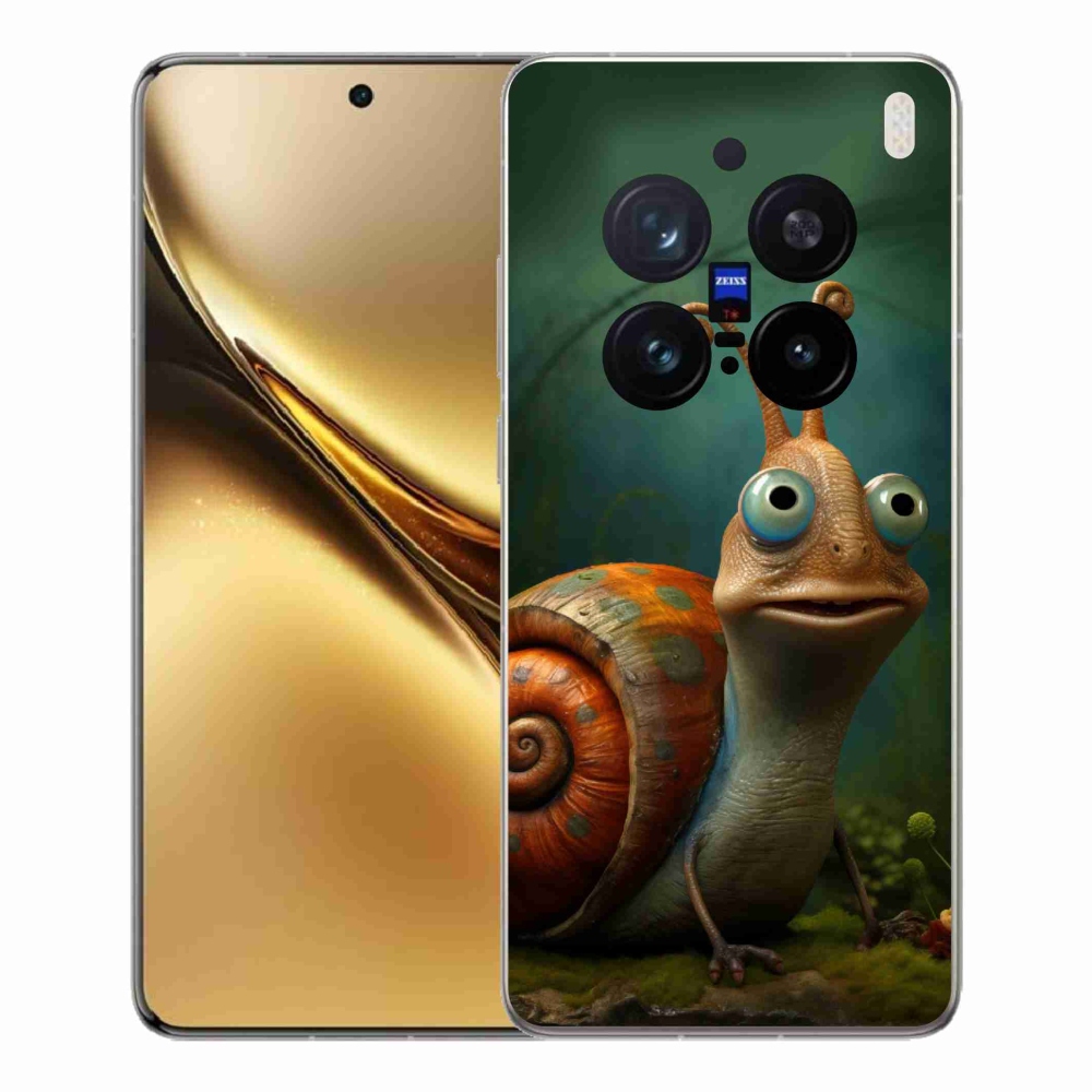 Gelový kryt mmCase na Vivo X200 Pro 5G - šnek