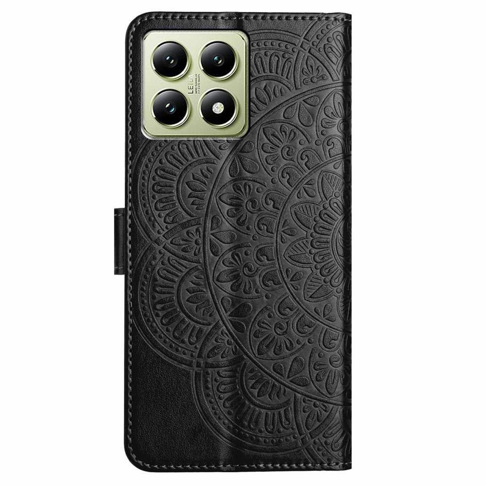 Mandala knížkové pouzdro na Xiaomi 15T - černé
