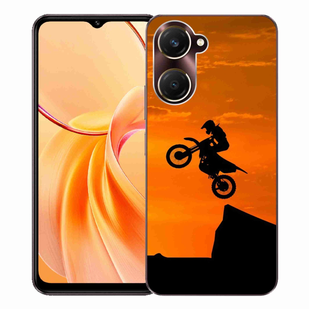 Gelový kryt mmCase na Vivo Y28s 5G - motocross
