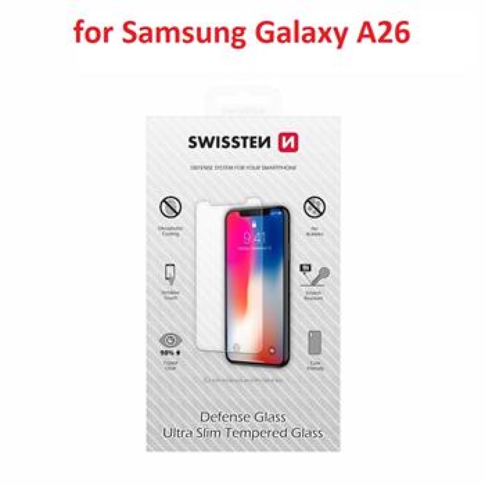 2.5D Swissten tvrzené sklo na Samsung Galaxy A26 5G