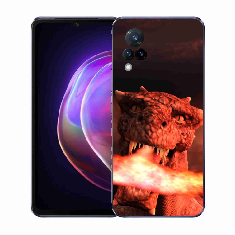 Gelový kryt mmCase na Vivo V21 4G/5G - drak