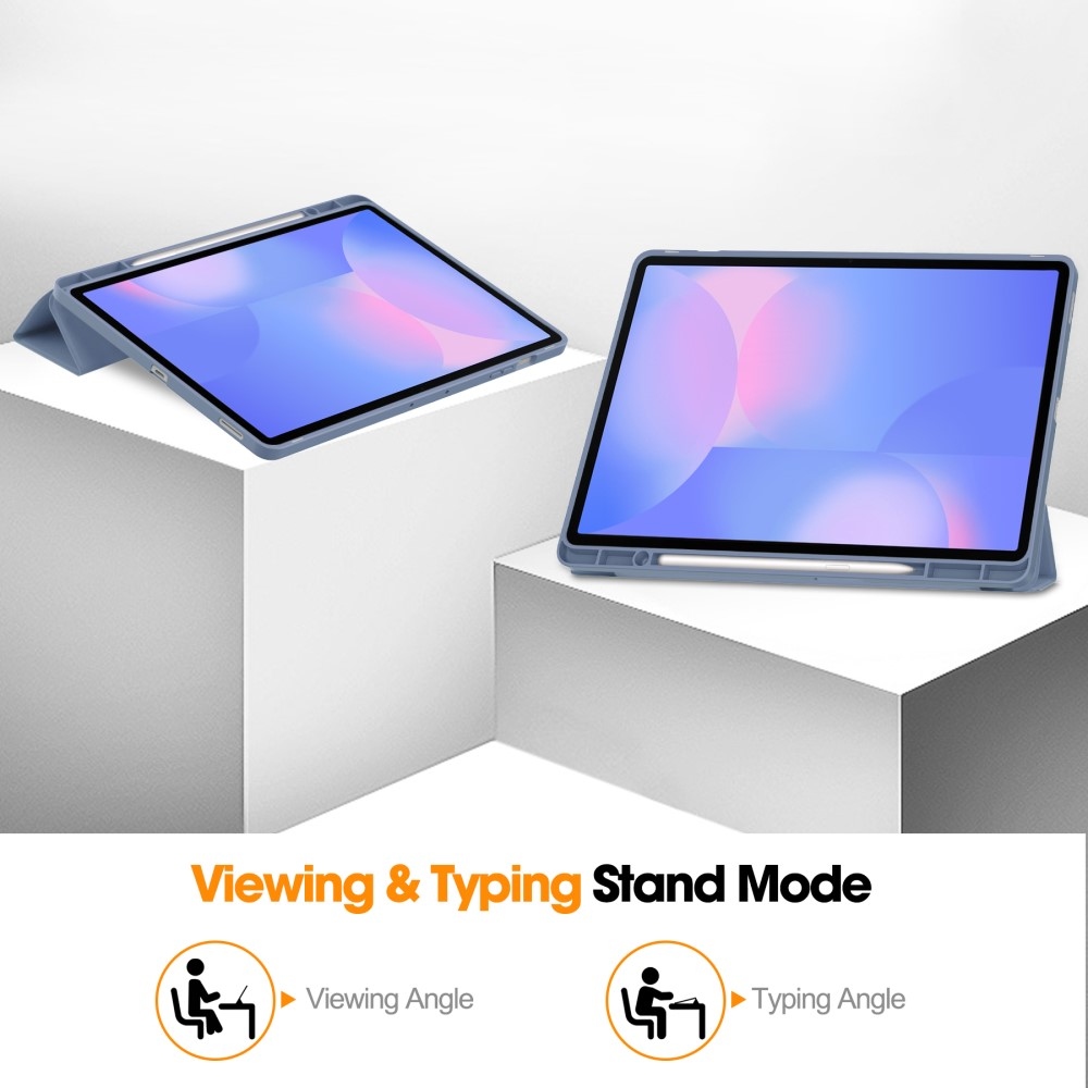 Cases chytré zavírací pouzdro na Samsung Galaxy Tab S10 FE+ - fialové
