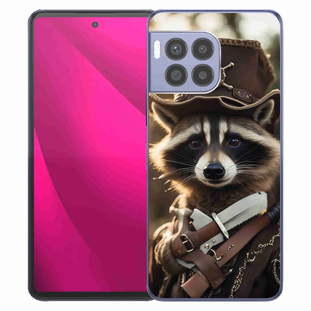 Gelový kryt mmCase na T-Mobile T Phone 2 Pro - mýval v uniformě