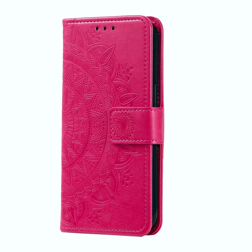 Mandala knížkové pouzdro na Samsung Galaxy A26 5G - rose