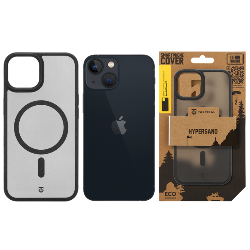 Tactical MagForce Hypersand Kryt pro Apple iPhone 13 Asphalt