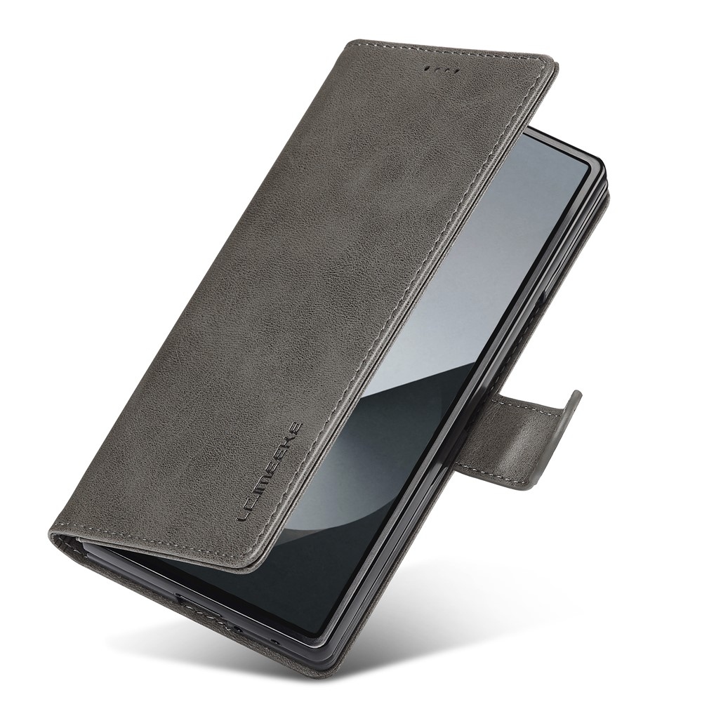 IMEEKE knížkové pouzdro na Samsung Galaxy Z Fold7 5G - šedé