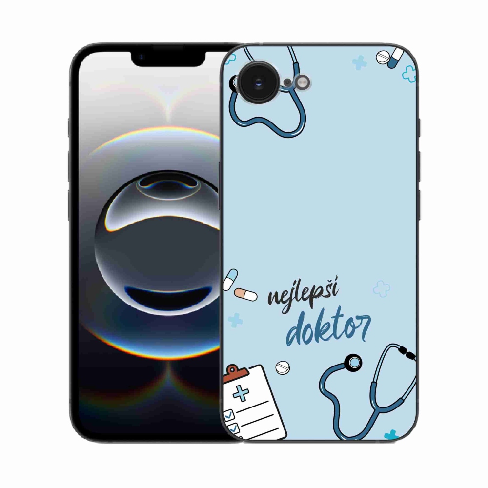 Gelový kryt mmCase na iPhone 16e - nejlepší doktor