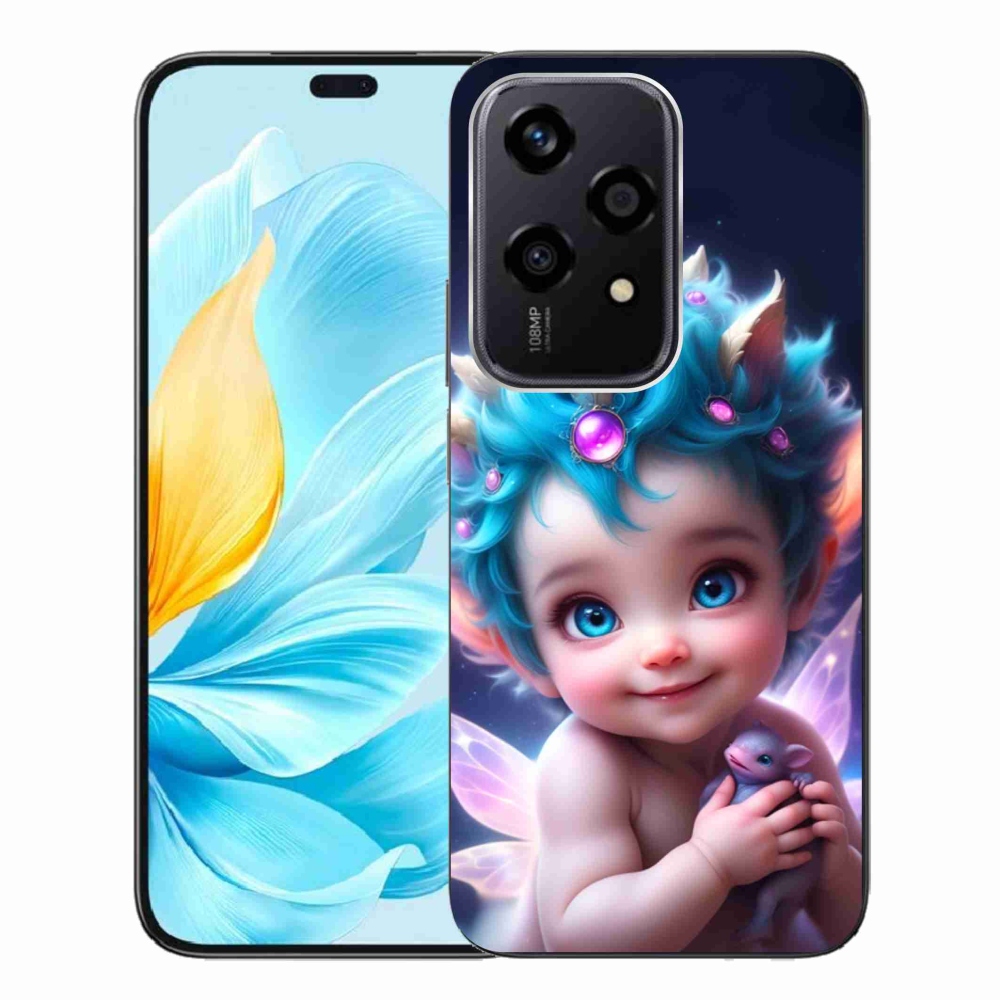 Gelový kryt mmCase na Honor 200 Lite 5G - dítě s motýlími křídly