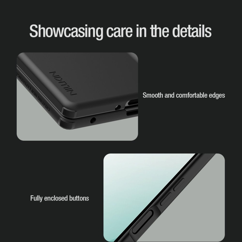 Nillkin Flex Pure Fold Pen Slot Kryt pro Samsung Galaxy Z Fold 7 Black