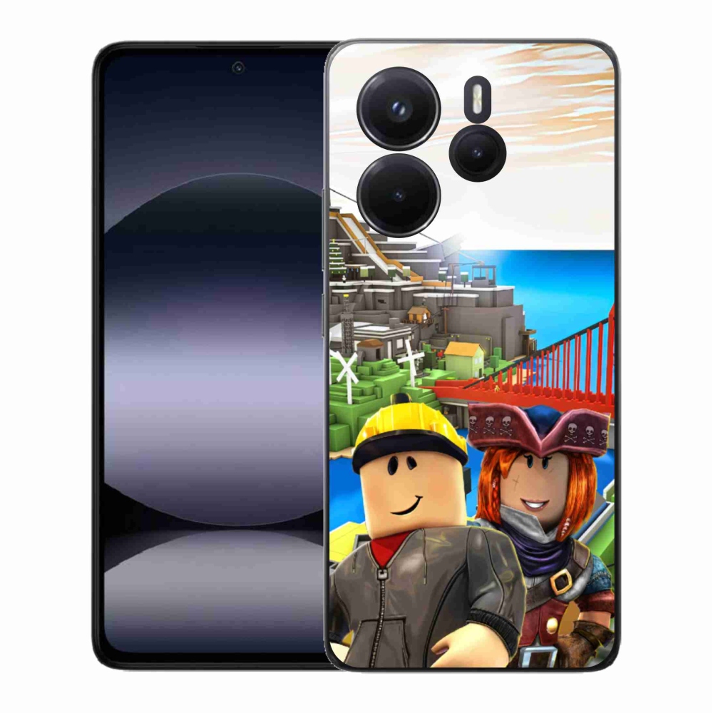 Gelový kryt mmCase na Xiaomi Redmi Note 14 - roblox 1