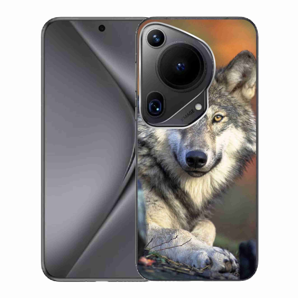Gelový obal mmCase na Huawei Pura 70 Ultra - vlk