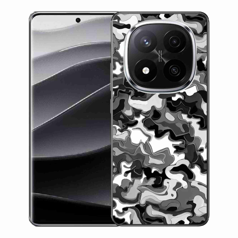Gelový kryt mmCase na Xiaomi Redmi Note 14 Pro+ 5G - maskáčový vzor 3