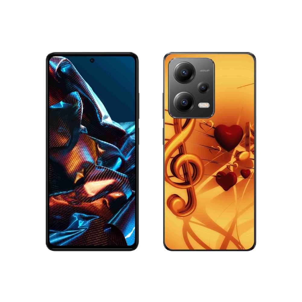 Gelový kryt mmCase na Xiaomi Redmi Note 12 Pro 5G - noty