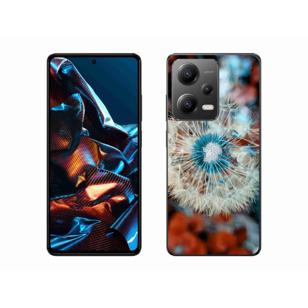 Gelový kryt mmCase na mobil Xiaomi Redmi Note 12 Pro 5G - odkvetlá pampeliška 1