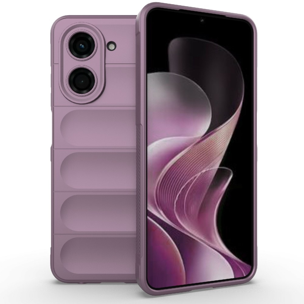Rugg odolný gelový obal na Xiaomi Redmi A5 (171.7x77.8x8.3mm) - světlefialový