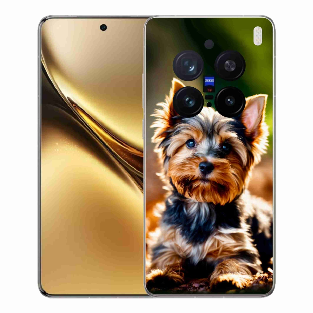 Gelový kryt mmCase na Vivo X200 Pro 5G - jorkšír 10
