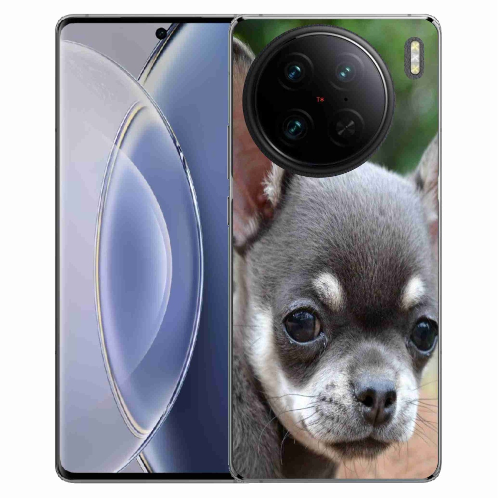 Gelový obal mmCase na Vivo X90 Pro - čivava