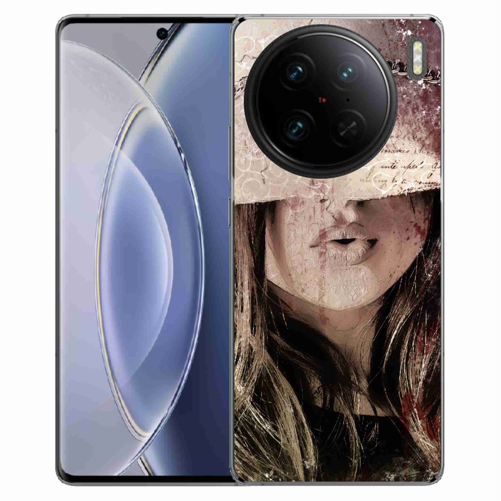 Gelový kryt mmCase na Vivo X90 Pro - dívka