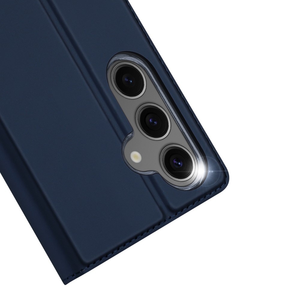 DUX knížkové pouzdro na Samsung Galaxy S24 FE - tmavěmodré