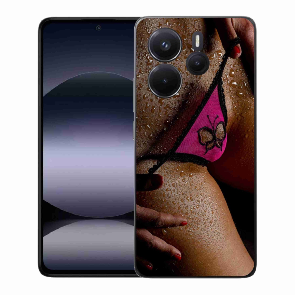 Gelový kryt mmCase na Xiaomi Redmi Note 14 - sexy žena