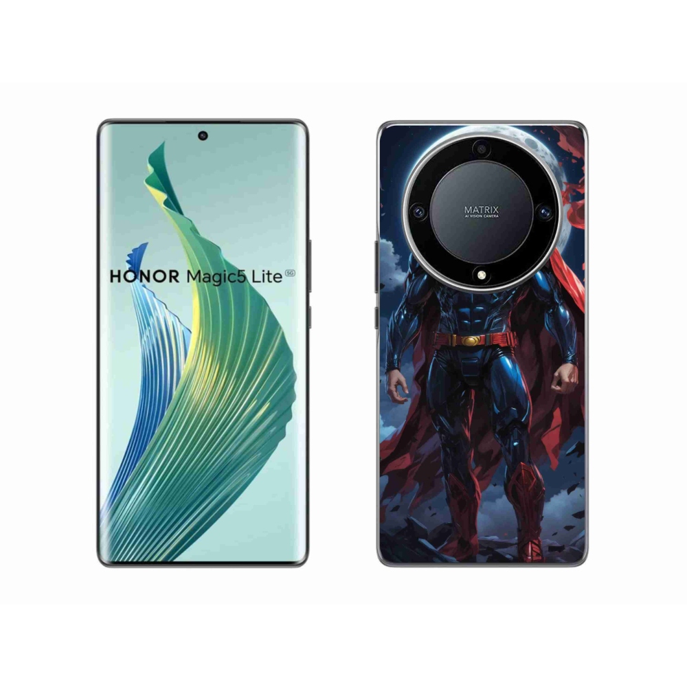 Gelový kryt mmCase na Honor Magic 5 Lite 5G - superman
