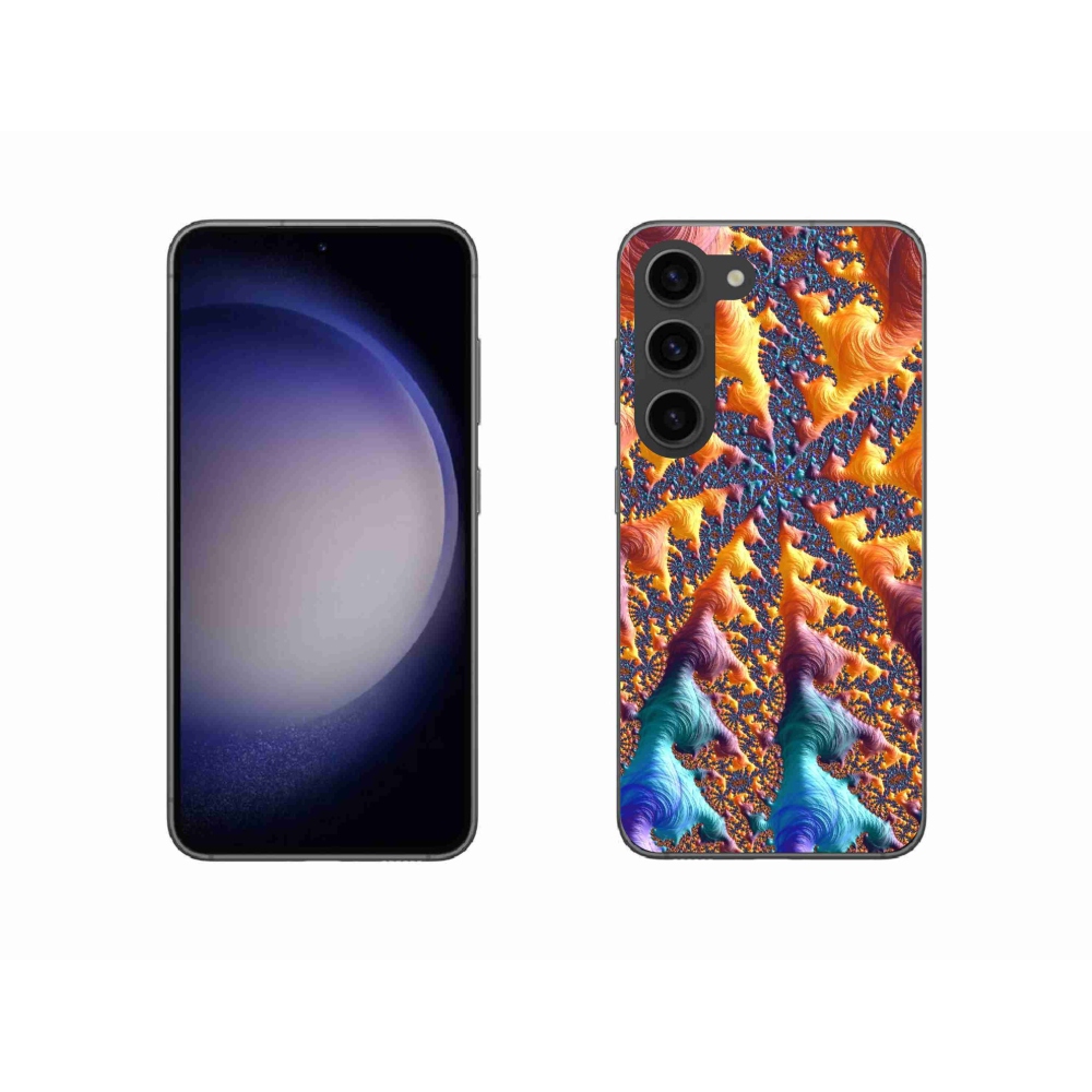 Gelový kryt mmCase na Samsung Galaxy S23 5G - abstraktní motiv 23