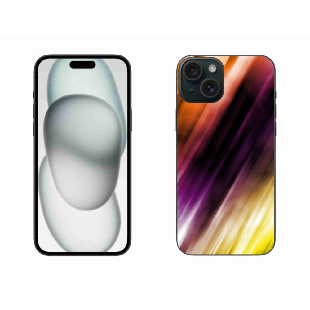 Gelový kryt mmCase na iPhone 15 Plus - abstraktní vzor 5