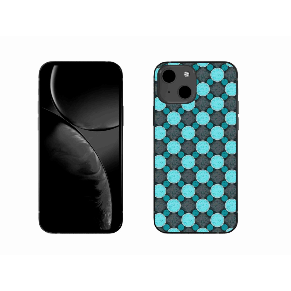 Gelový kryt mmCase na iPhone 13 - abstraktní motiv 14