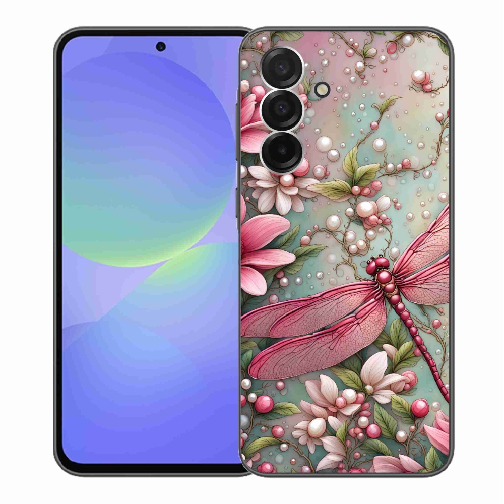 Gelový kryt mmCase na Samsung Galaxy A36 5G - vážka