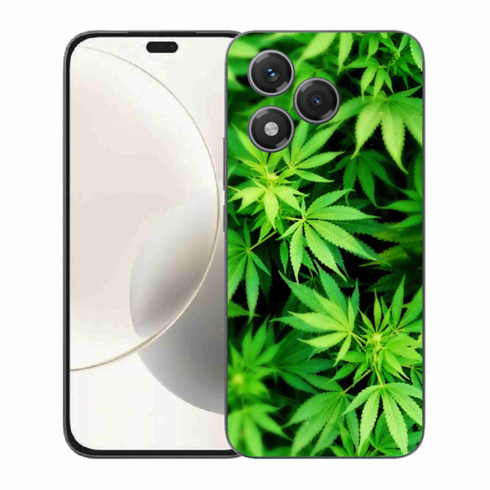 Gelový kryt mmCase na Honor 400 Lite - konopí 3