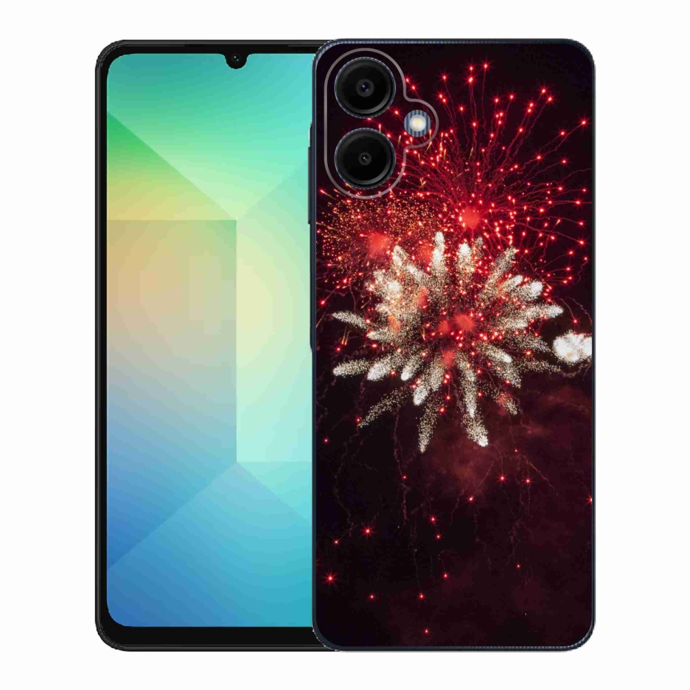 Gelový kryt mmCase na Samsung Galaxy A06 4G - ohňostroj