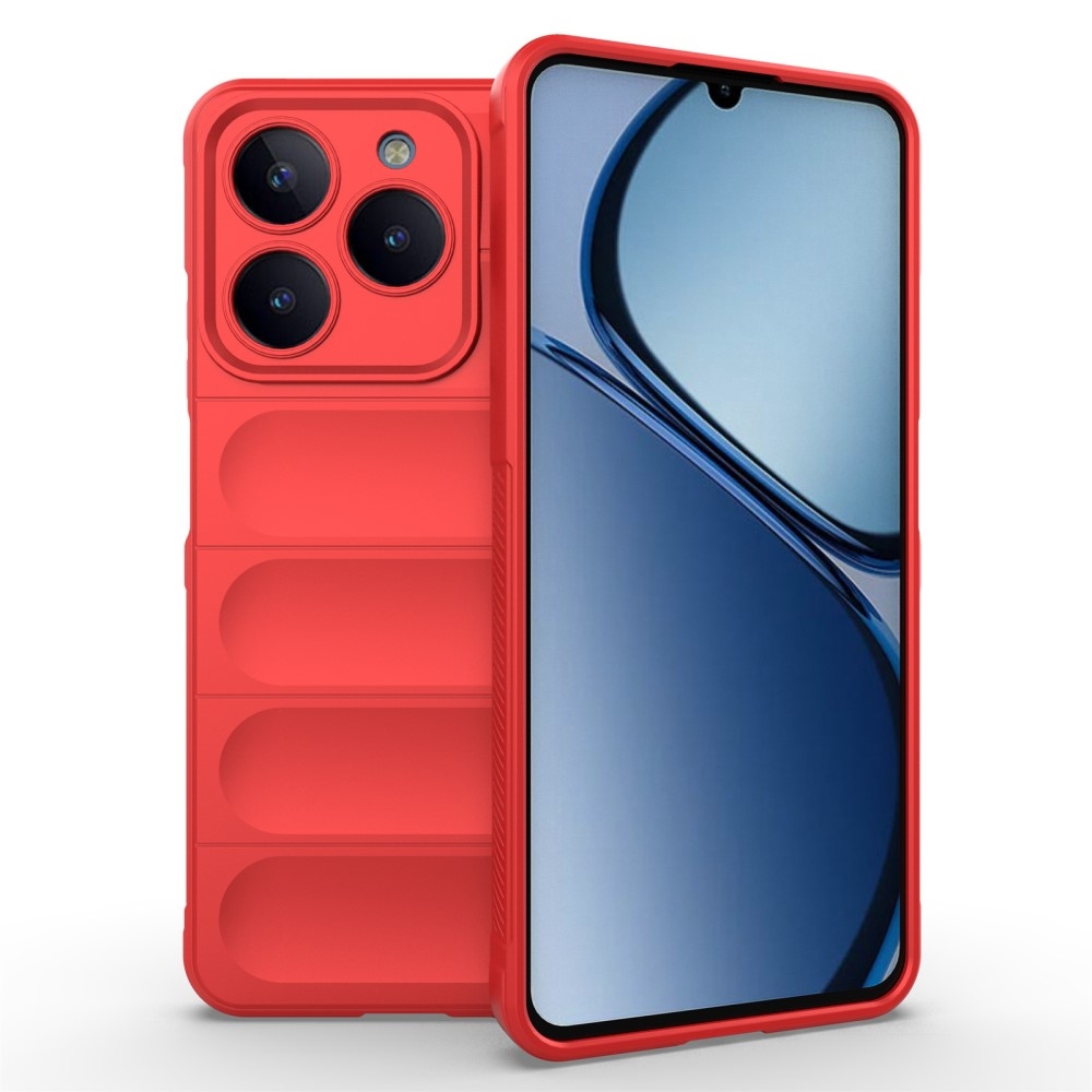 Rugg odolný gelový obal na Realme C61 - červený