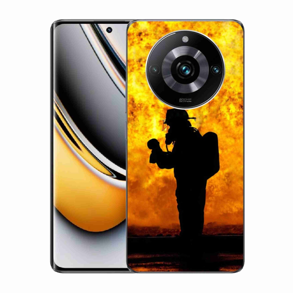Gelový kryt mmCase na Realme 11 Pro/11 Pro+ - hasič