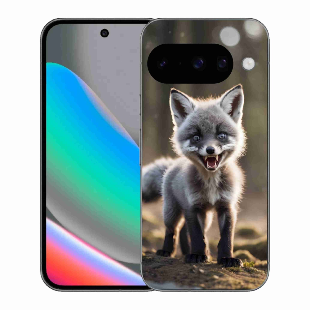 Gelový kryt mmCase na Google Pixel 10 - rozzuřená liška