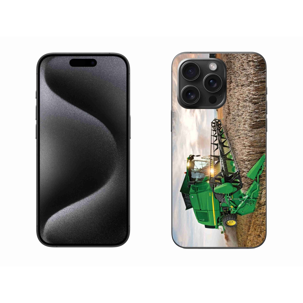 Gelový kryt mmCase na iPhone 15 Pro Max - kombajn