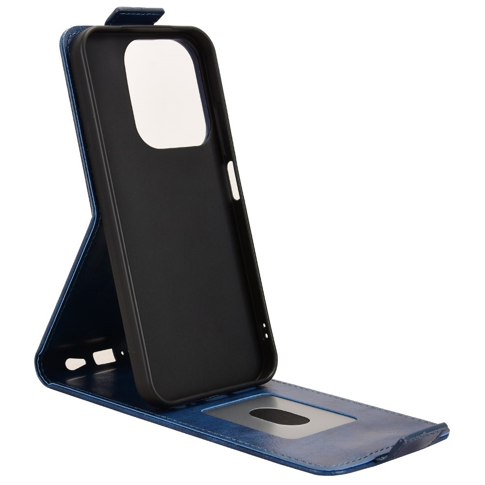 Vert flipové pouzdro na Xiaomi Redmi 15C 4G (171mm)/Poco C85 4G (171mm) - modré