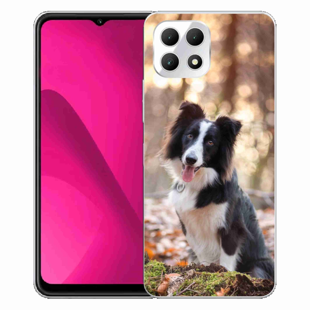 Gelový kryt mmCase na T-Mobile T Phone 2 - border kolie 1