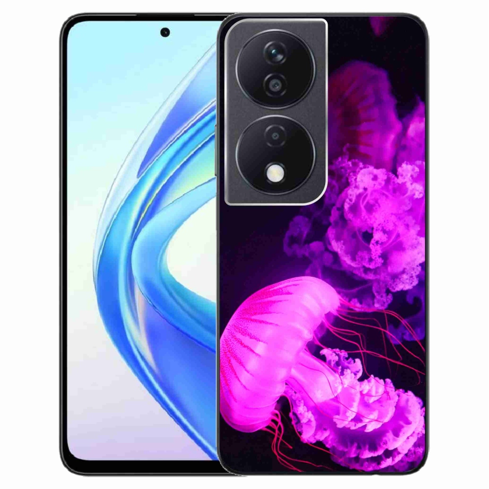 Gelový kryt mmCase na Honor X7b/Honor 90 Smart - medúza 1